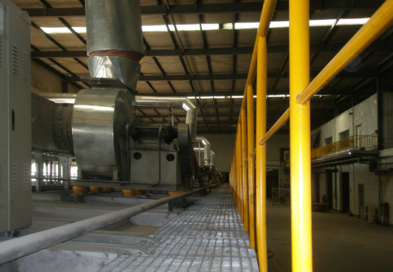 山西利虎玻璃生產(chǎn)線用風(fēng)機(jī)